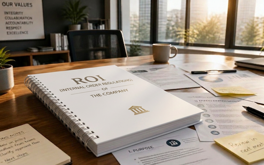Regulamentul de Ordine Interioară — ce trebuie să conțină și de ce contează